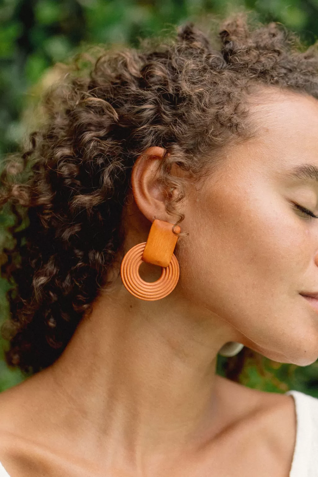 Shop Casa Clara Folly Earrings Terracotta