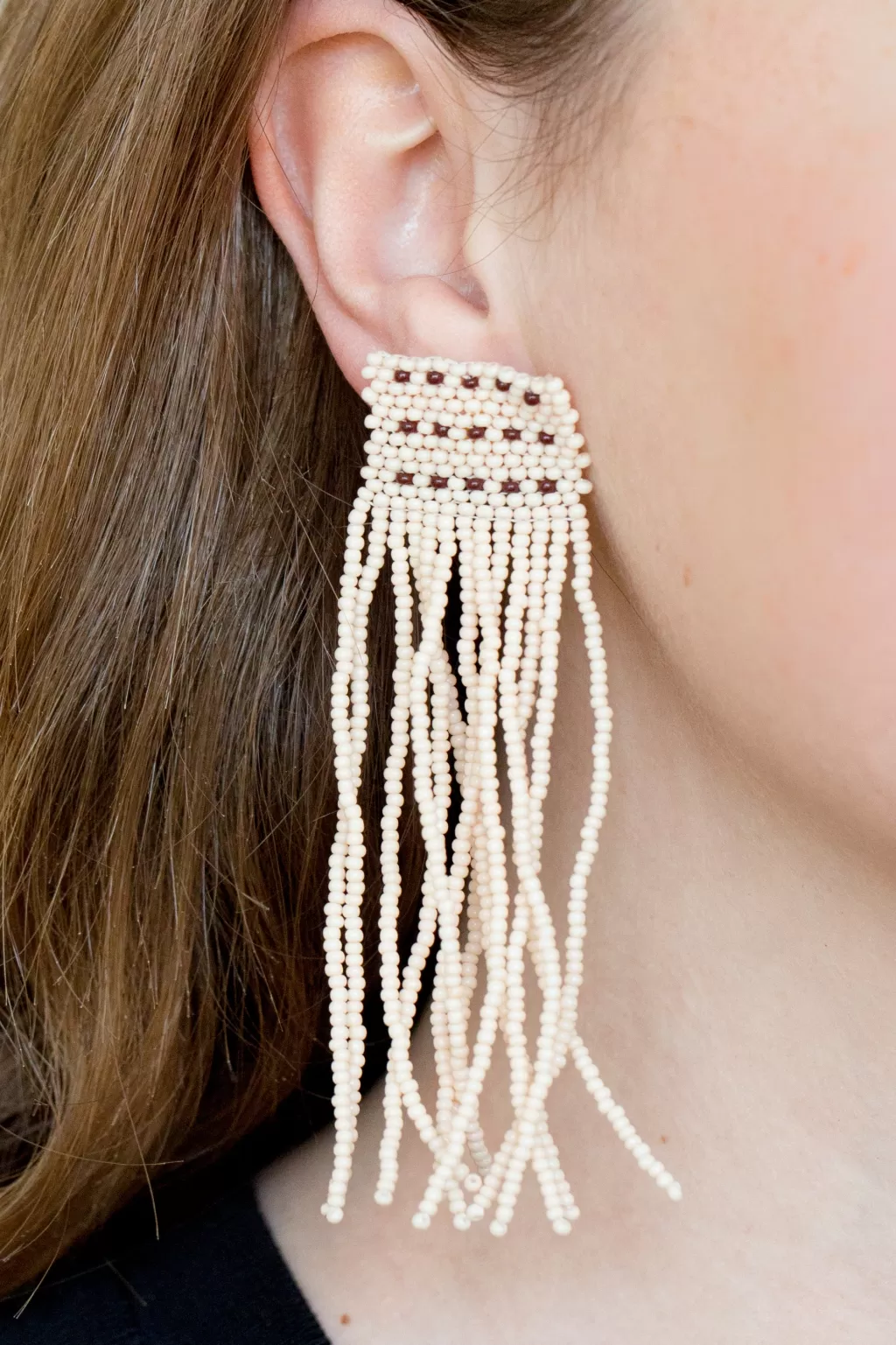 Fashion Casa Clara Harlowe Earrings Crema