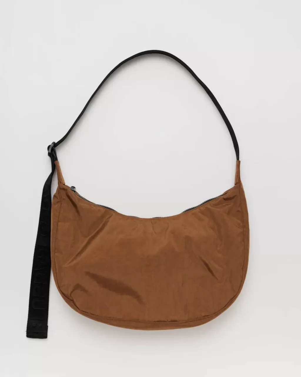 Clearance Casa Clara Medium Nylon Crescent Bag Brown