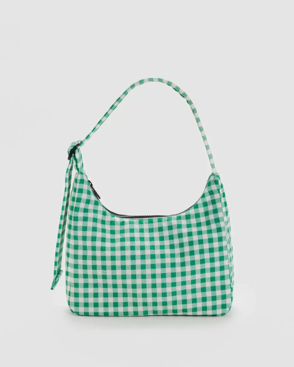 Outlet Casa Clara Mini Nylon Shoulder Bag GreenGingham