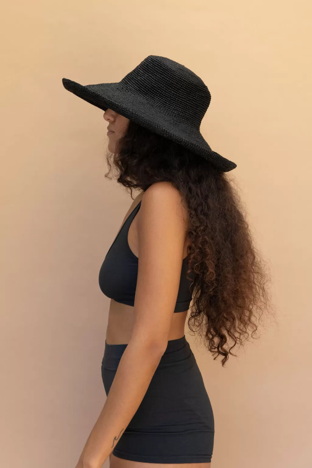 Clearance Casa Clara Shea Hat Black