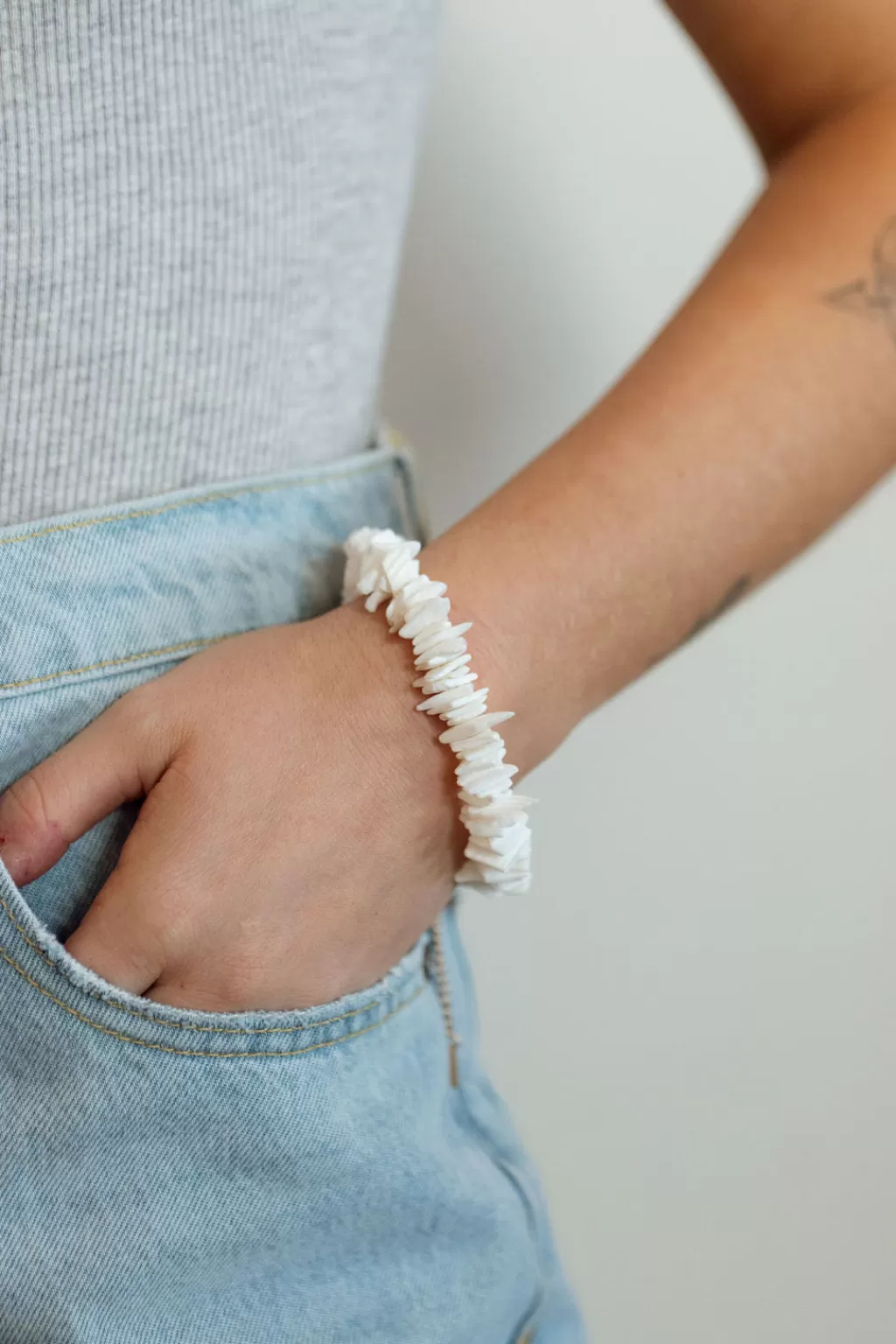 Online Casa Clara Shimmy Bracelet Ivory